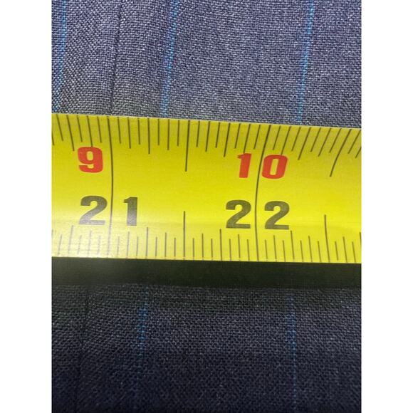 Yves Saint Laurent Men’s Pinstripe Wool Suit 41R 30x30 Made in France Dillard - Picture 14 of 15